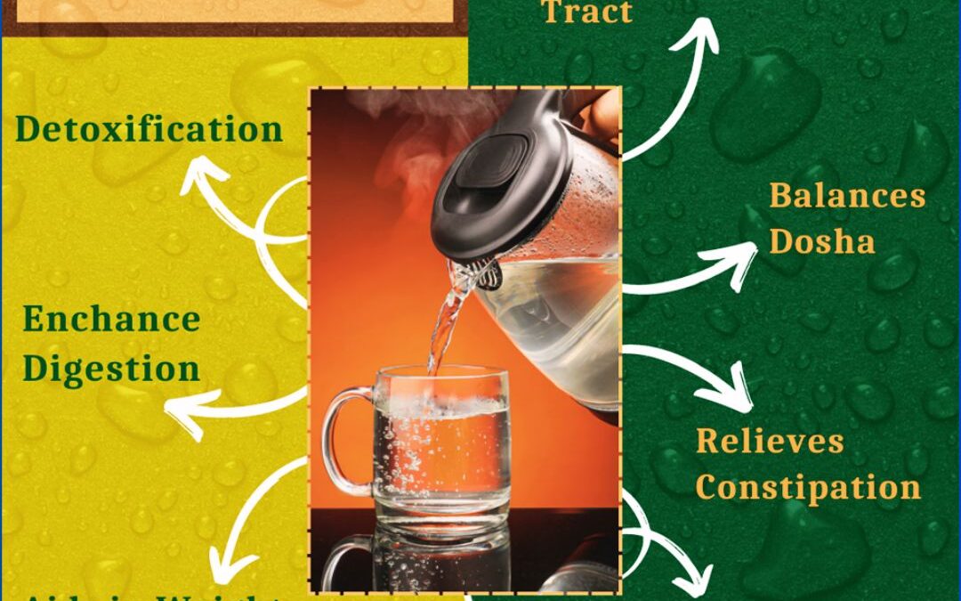 drinking hot water in ayurveda